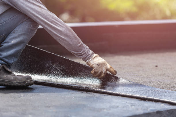 Professional Exterior Waterproofing technician working in Clarksburg, OH